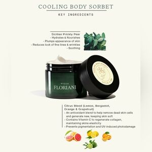 🆕️SEALED🆕️Villa Floriani Cooling Body Sorbet